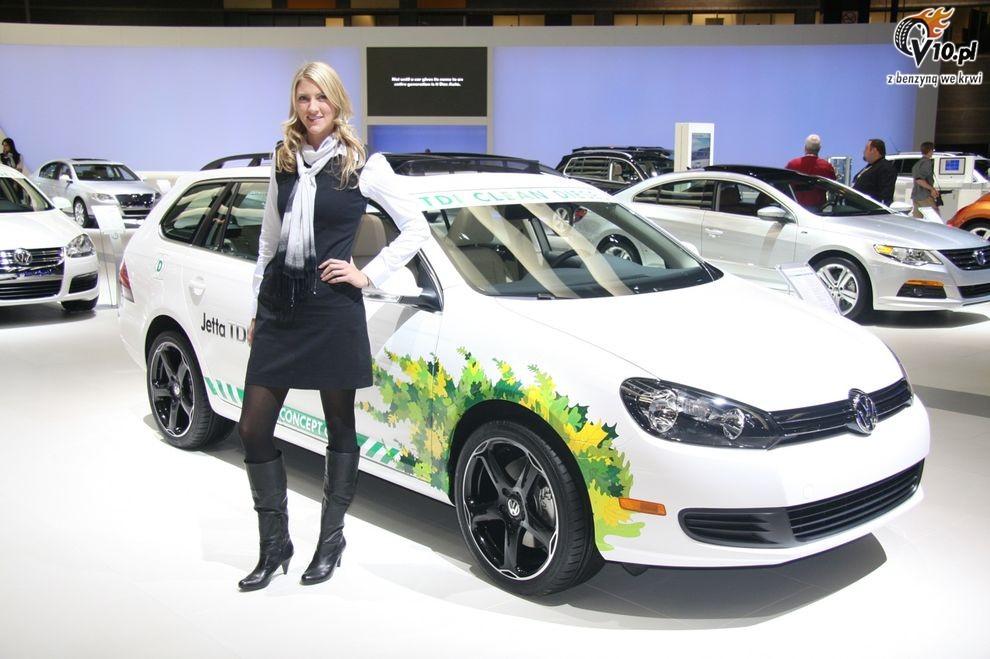 Hostessy laski dziewczyny - Chicago Auto Show 2010