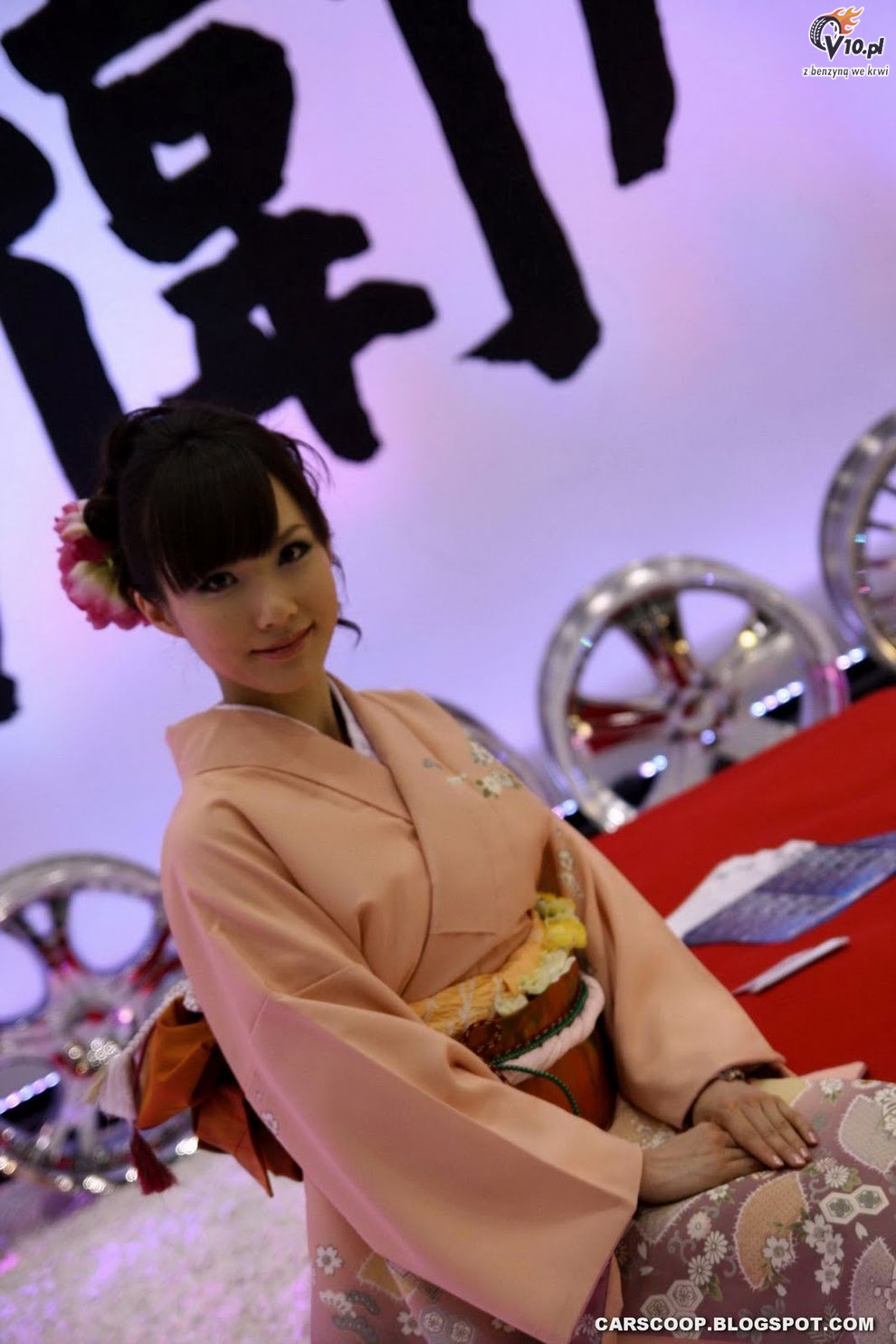 Hostessy dziewczyny laski na Tokyo Auto Salon 2010