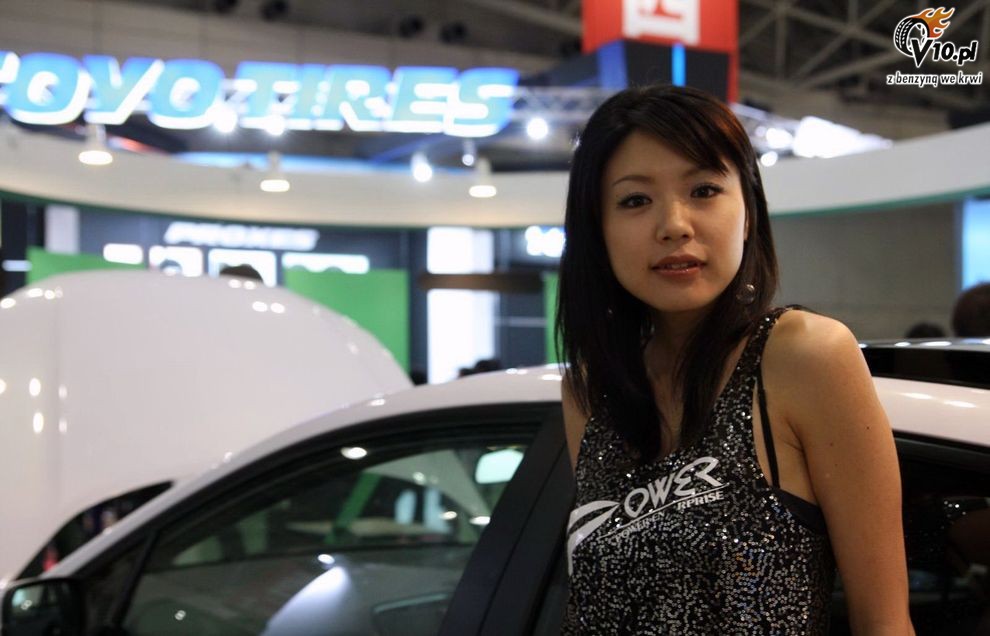 Hostessy dziewczyny laski na Tokyo Auto Salon 2010