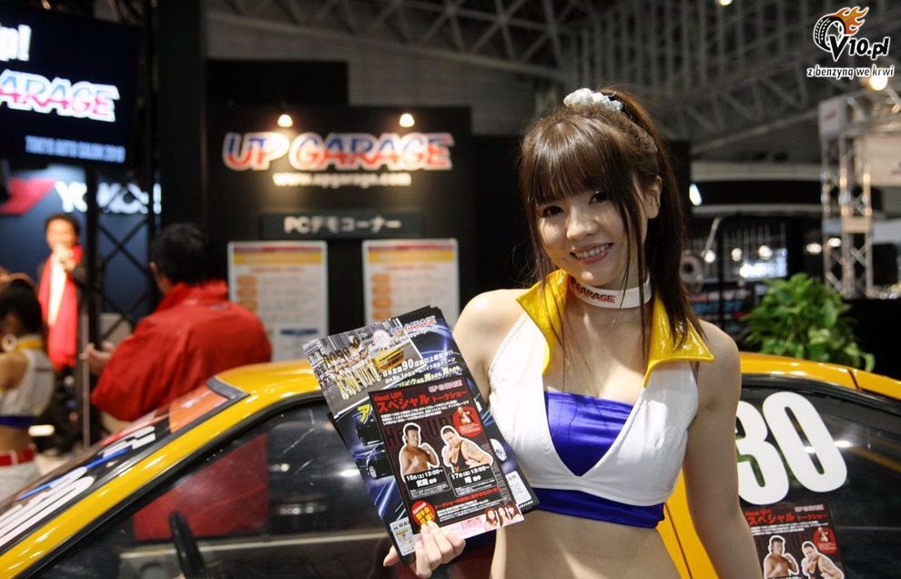 Hostessy dziewczyny laski na Tokyo Auto Salon 2010