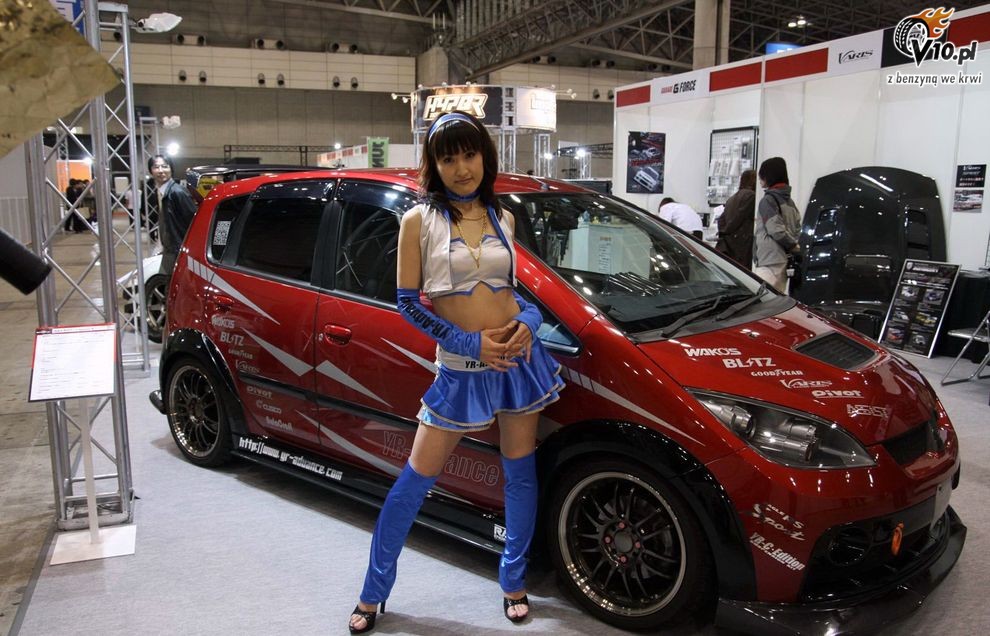 Hostessy dziewczyny laski na Tokyo Auto Salon 2010