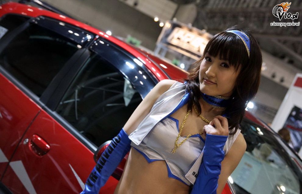 Hostessy dziewczyny laski na Tokyo Auto Salon 2010