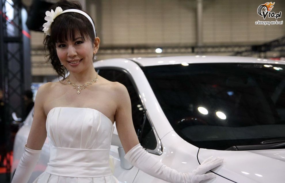 Hostessy dziewczyny laski na Tokyo Auto Salon 2010