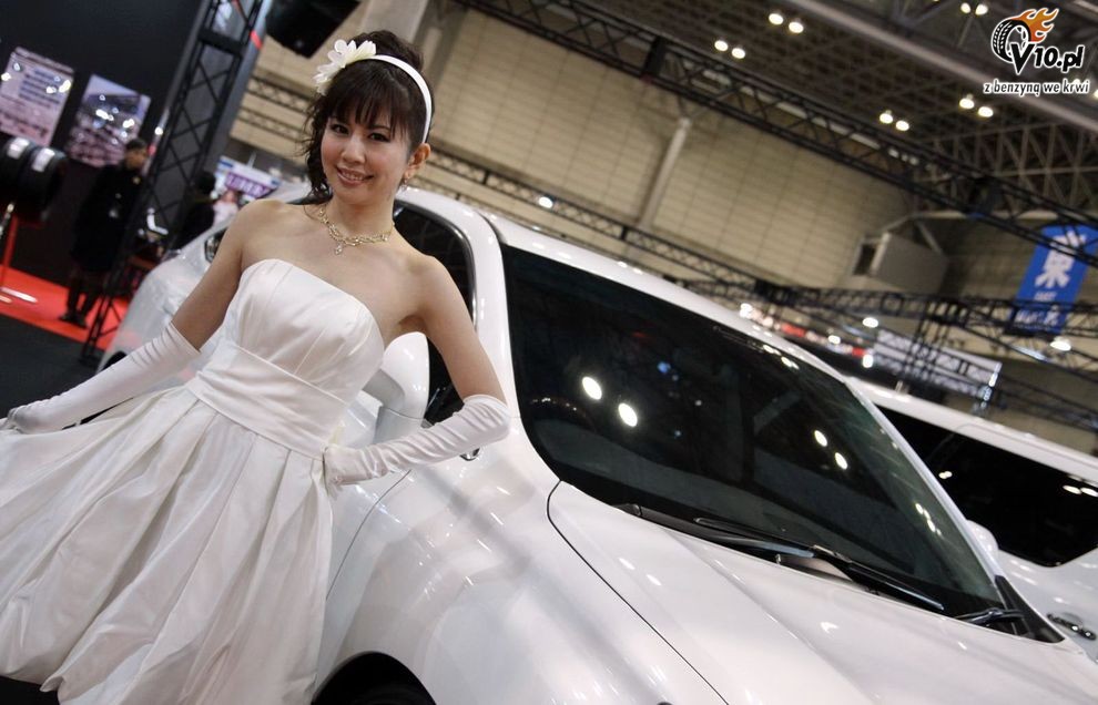 Hostessy dziewczyny laski na Tokyo Auto Salon 2010