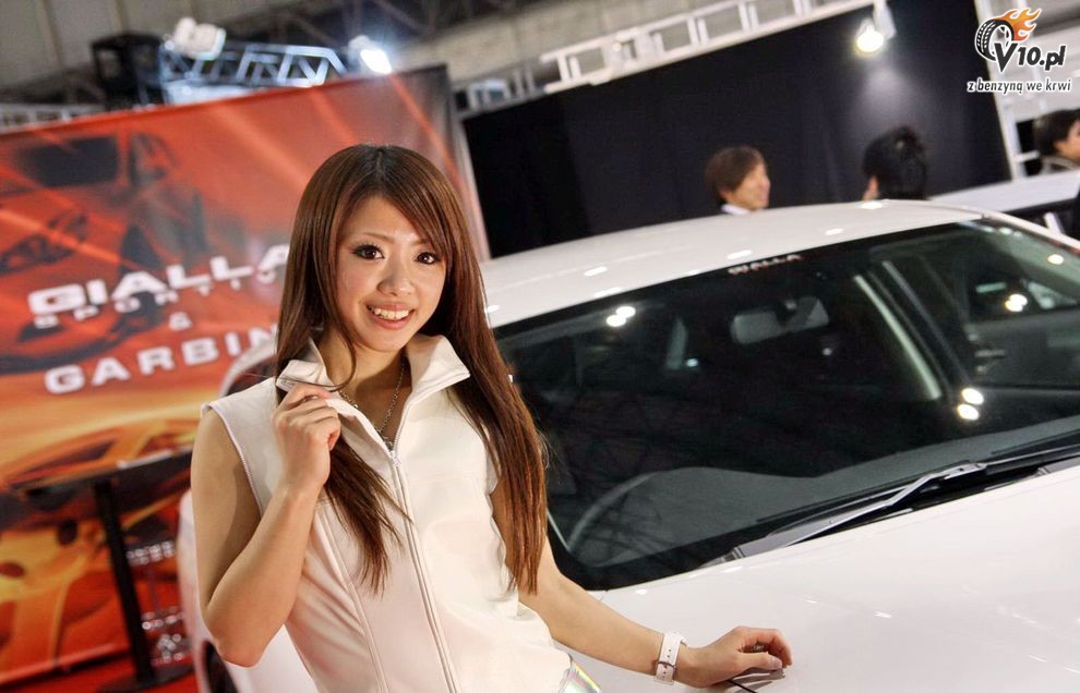 Hostessy dziewczyny laski na Tokyo Auto Salon 2010