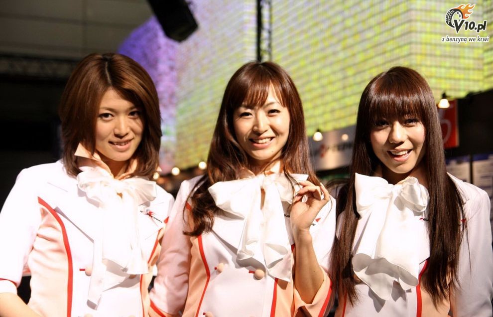 Hostessy dziewczyny laski na Tokyo Auto Salon 2010