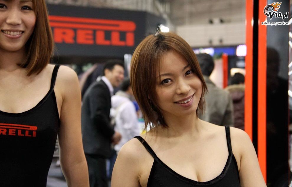Hostessy dziewczyny laski na Tokyo Auto Salon 2010