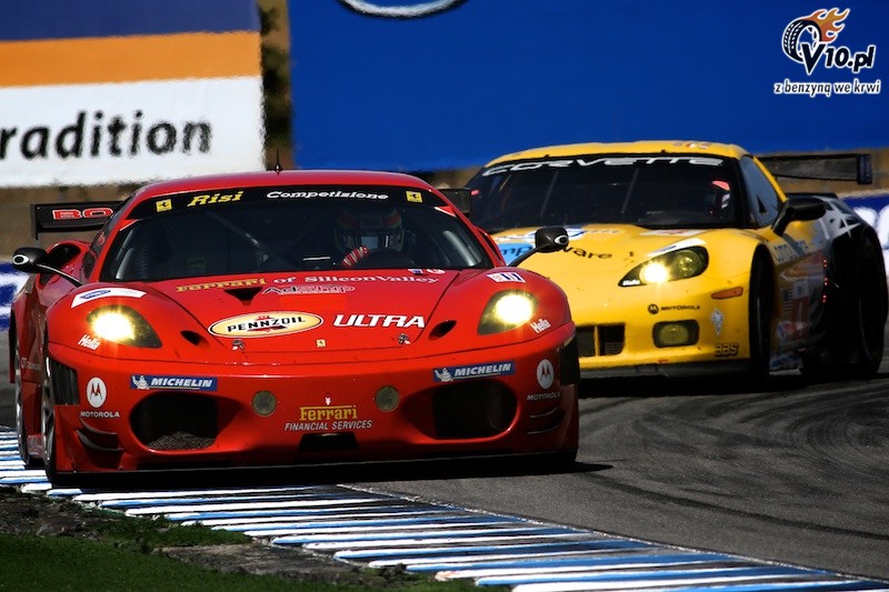 ALMS: Laguna Seca 2010 - wycig