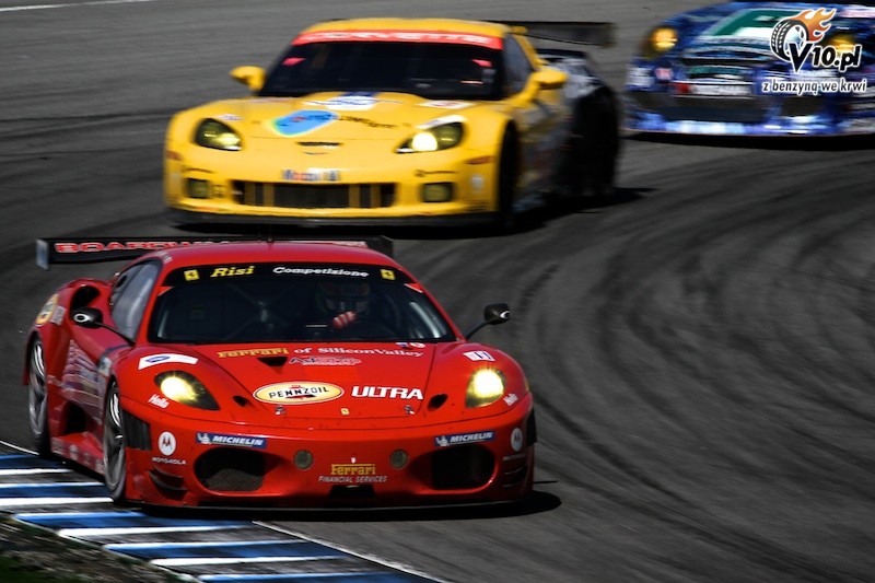 ALMS: Laguna Seca 2010 - wycig