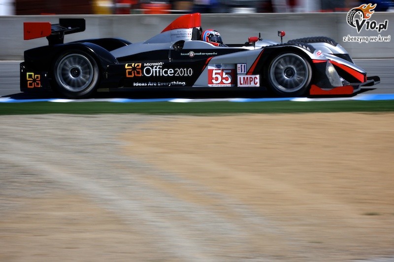 ALMS: Laguna Seca 2010 - wycig
