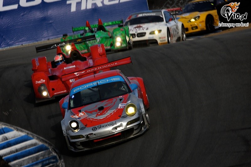 ALMS: Laguna Seca 2010 - wycig