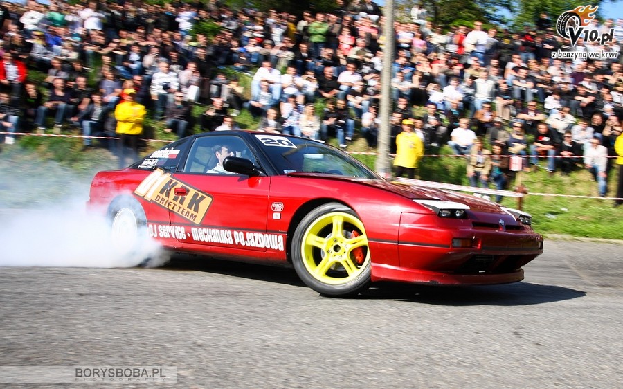 Drifting zespou D1KRK na 9. Tuning Show w Krakowie w obiektywie Borysa Boby