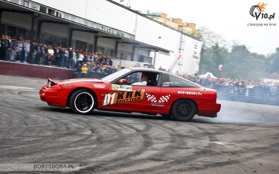 Drifting zespou D1KRK na 9. Tuning Show w Krakowie w obiektywie Borysa Boby