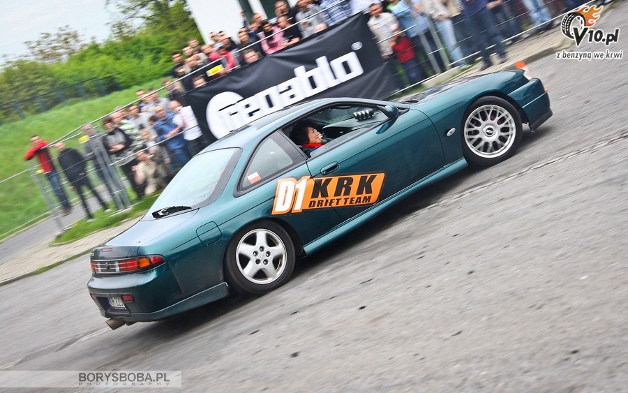 Drifting zespou D1KRK na 9. Tuning Show w Krakowie w obiektywie Borysa Boby