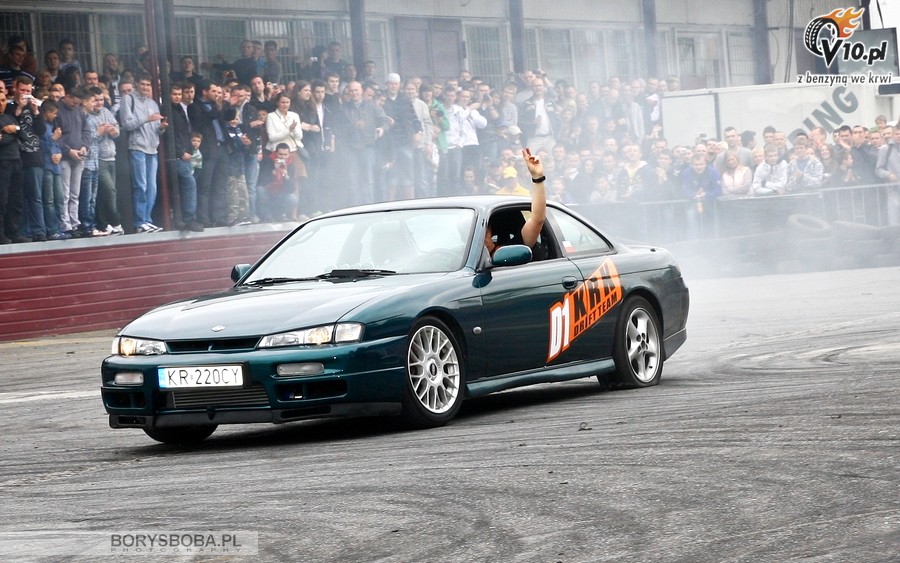 Drifting zespou D1KRK na 9. Tuning Show w Krakowie w obiektywie Borysa Boby