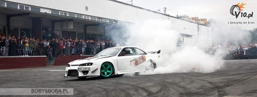 Drifting zespou D1KRK na 9. Tuning Show w Krakowie w obiektywie Borysa Boby