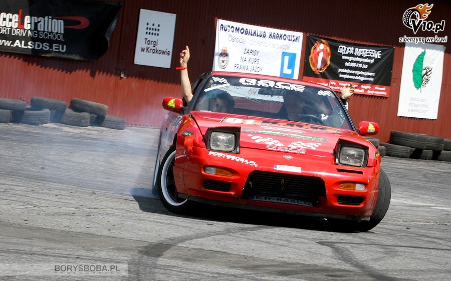 Drifting zespou D1KRK na 9. Tuning Show w Krakowie w obiektywie Borysa Boby