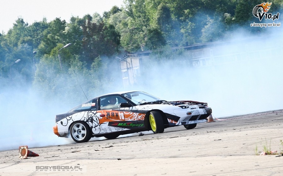 Trening driftu D1KRK Grzybw Borys Boba