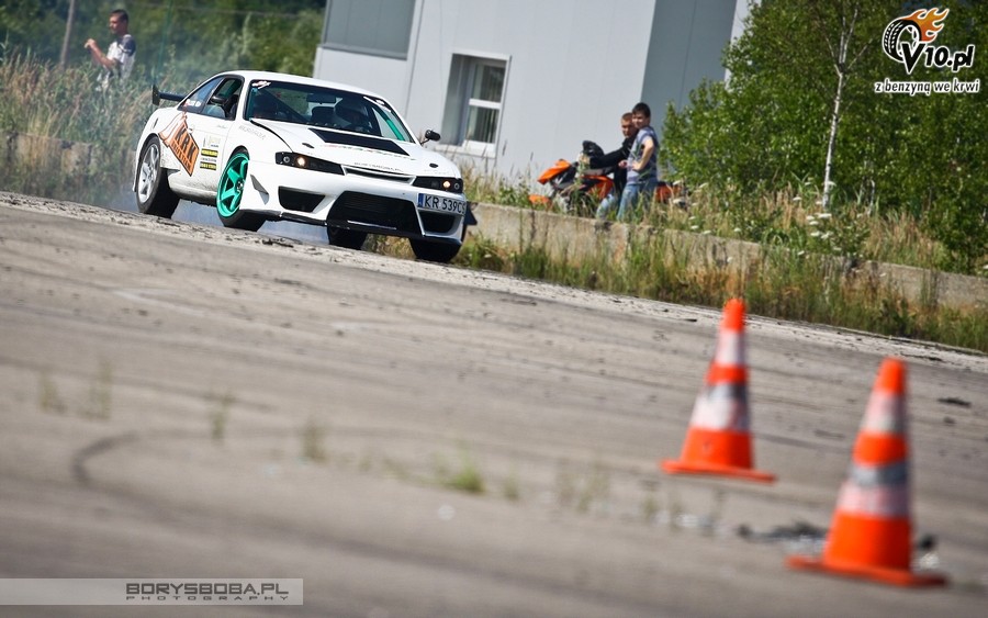 Trening driftu D1KRK Grzybw Borys Boba