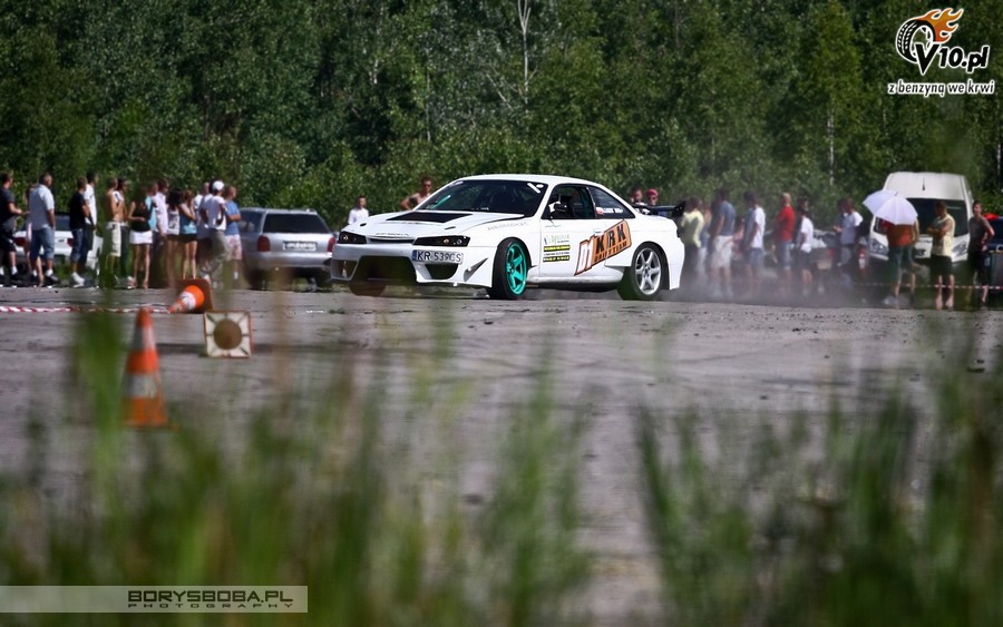 Trening driftu D1KRK Grzybw Borys Boba