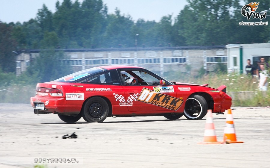 Trening driftu D1KRK Grzybów Borys Boba
