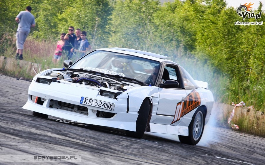 Trening driftu D1KRK Grzybw Borys Boba