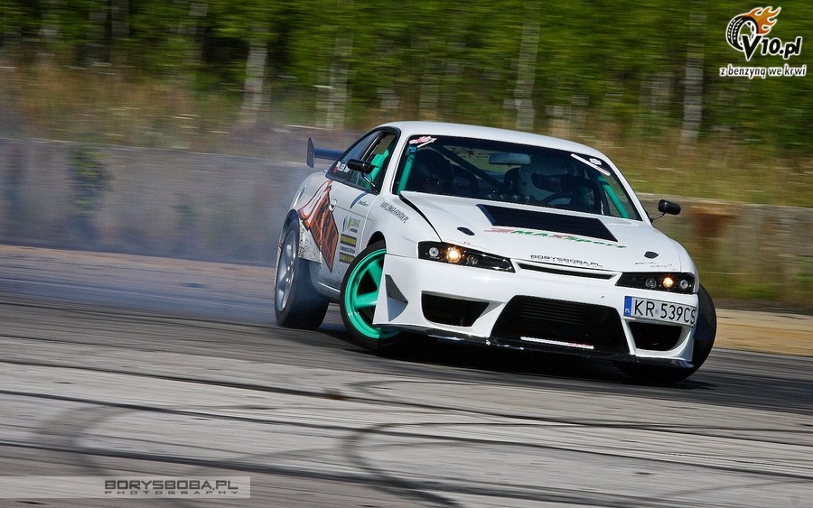 Trening driftu D1KRK Grzybw Borys Boba