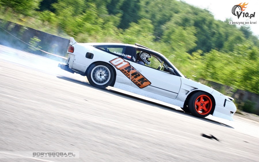 Trening driftu D1KRK Grzybów Borys Boba