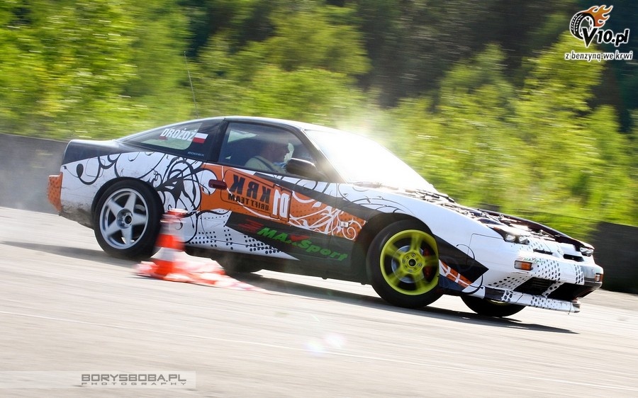 Trening driftu D1KRK Grzybw Borys Boba