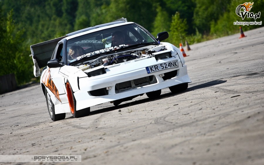 Trening driftu D1KRK Grzybw Borys Boba