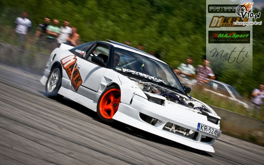 Trening driftu D1KRK Grzybw Borys Boba