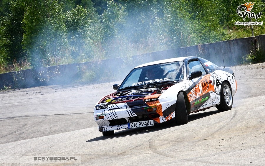 Trening driftu D1KRK Grzybw Borys Boba