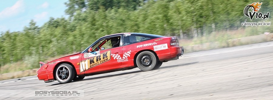 Trening driftu D1KRK Grzybw Borys Boba