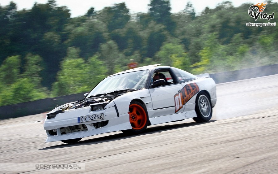 Trening driftu D1KRK Grzybw Borys Boba