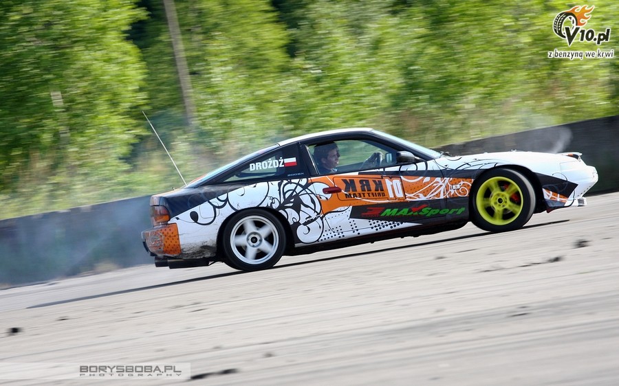 Trening driftu D1KRK Grzybw Borys Boba