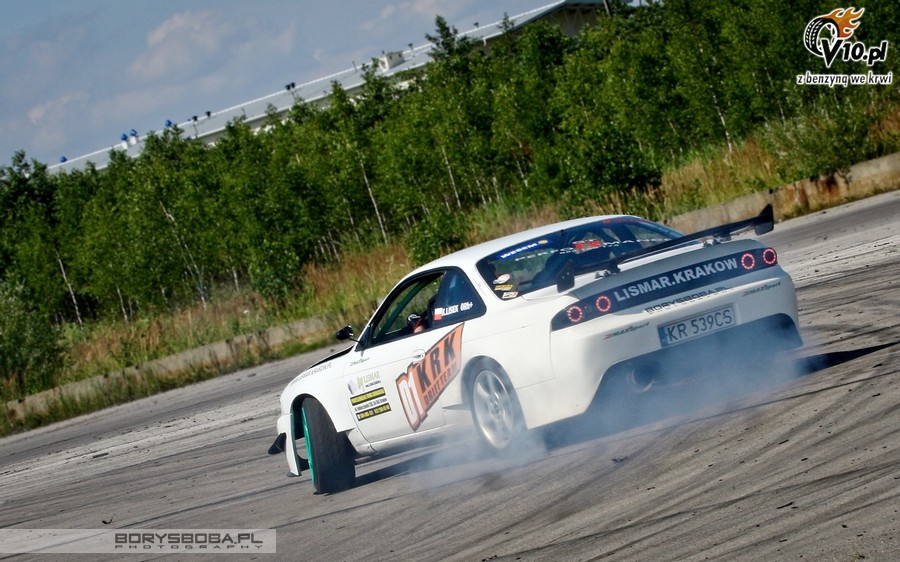 Trening driftu D1KRK Grzybw Borys Boba