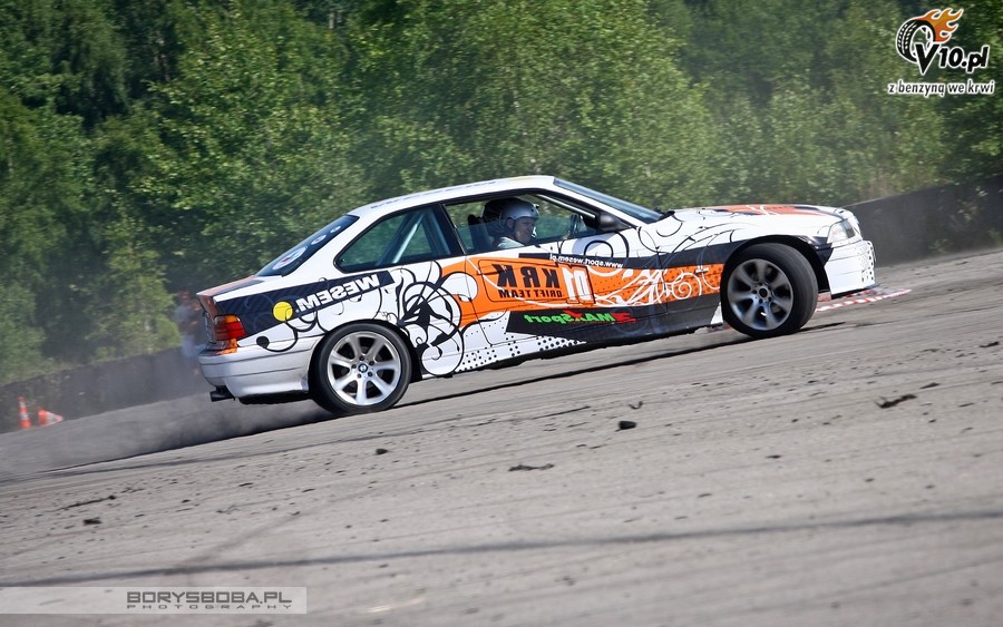 Trening driftu D1KRK Grzybw Borys Boba