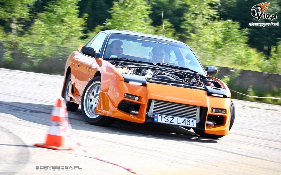 Trening driftu D1KRK Grzybw Borys Boba