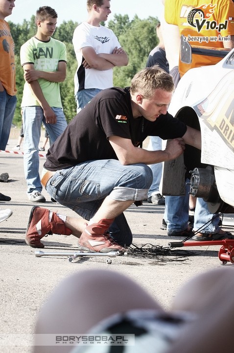 Trening driftu D1KRK Grzybw Borys Boba