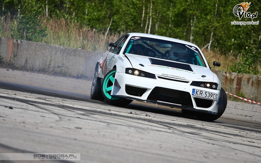 Trening driftu D1KRK Grzybw Borys Boba