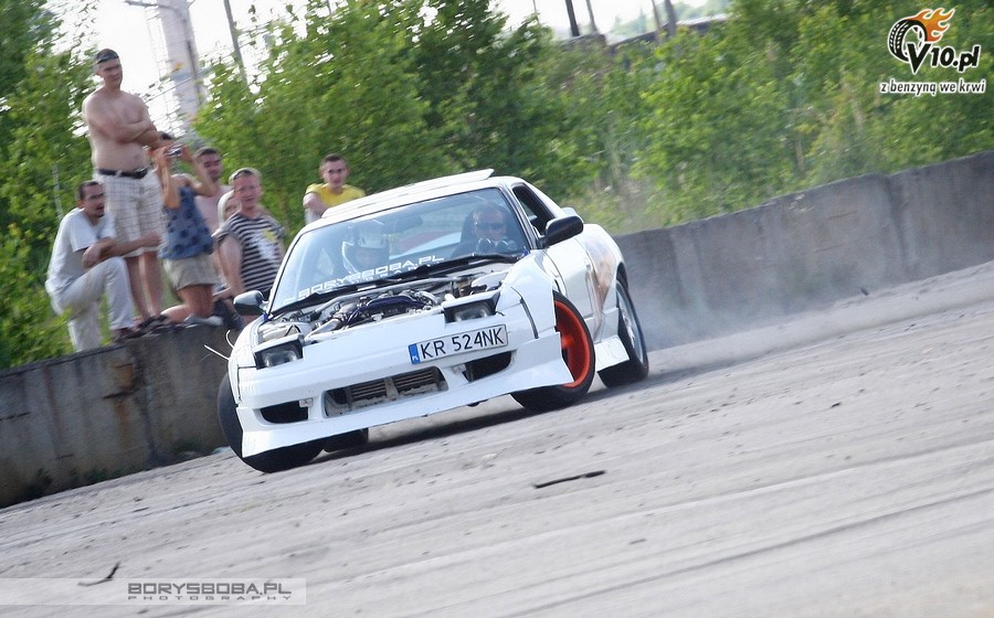 Trening driftu D1KRK Grzybw Borys Boba