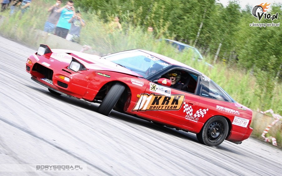 Trening driftu D1KRK Grzybw Borys Boba
