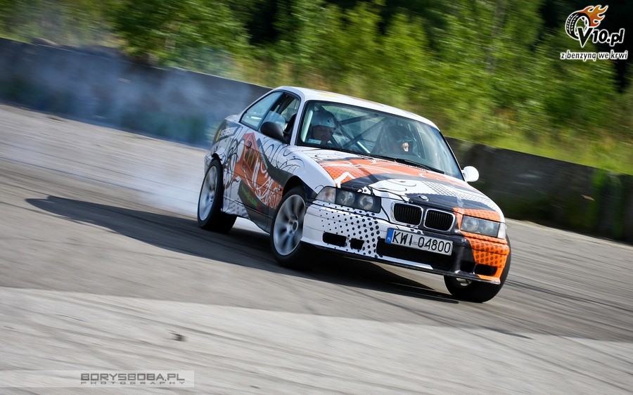 Trening driftu D1KRK Grzybw Borys Boba
