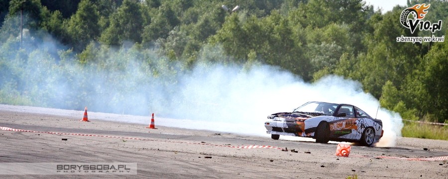 Trening driftu D1KRK Grzybw Borys Boba