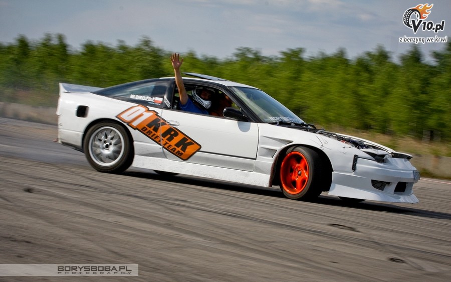 Trening driftu D1KRK Grzybw Borys Boba