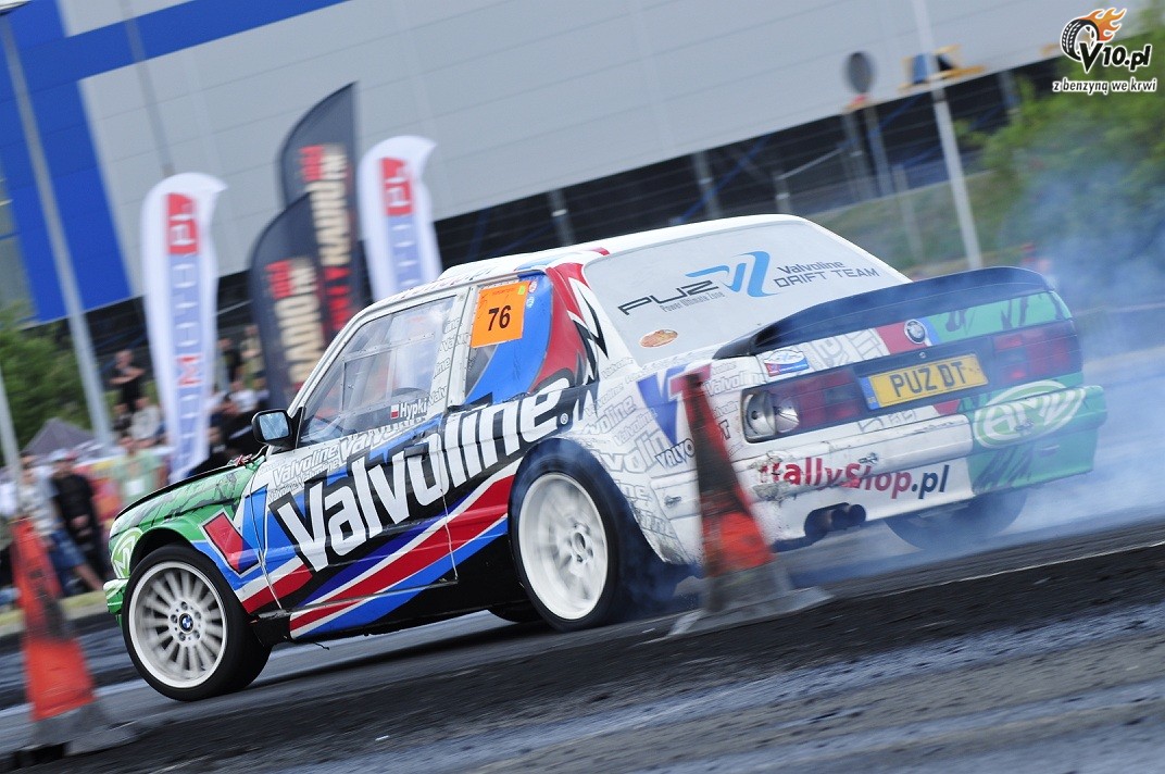 SSSuper Drift Cup 2011 w Sosnowcu w obiektywie Valvoline PUZ Drift Team
