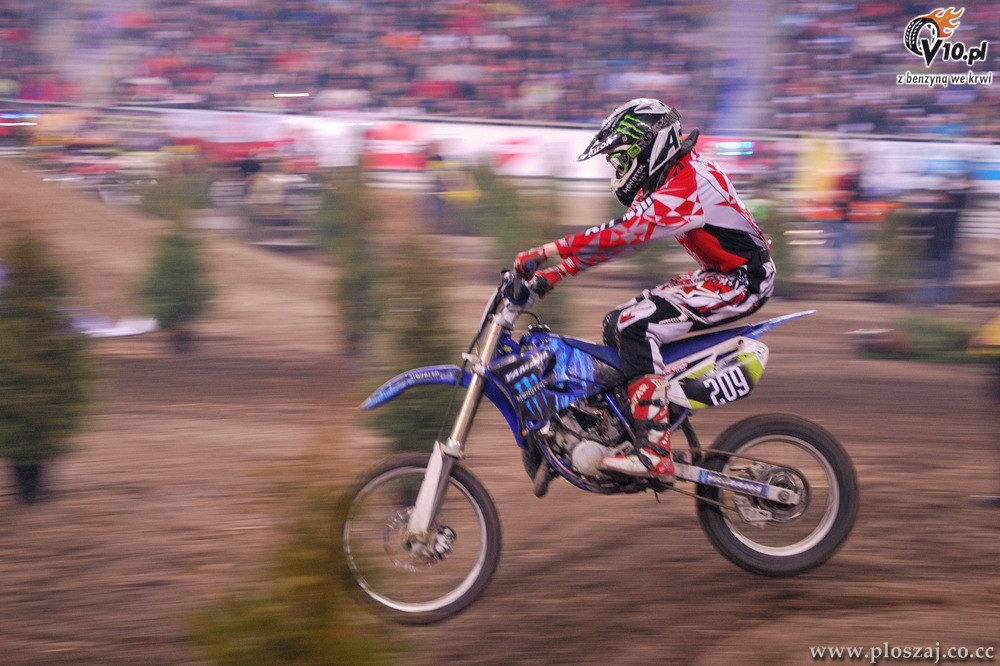SuperEnduro w dzkiej Atlas Arenie w obiektywie Tomasza Poszaja