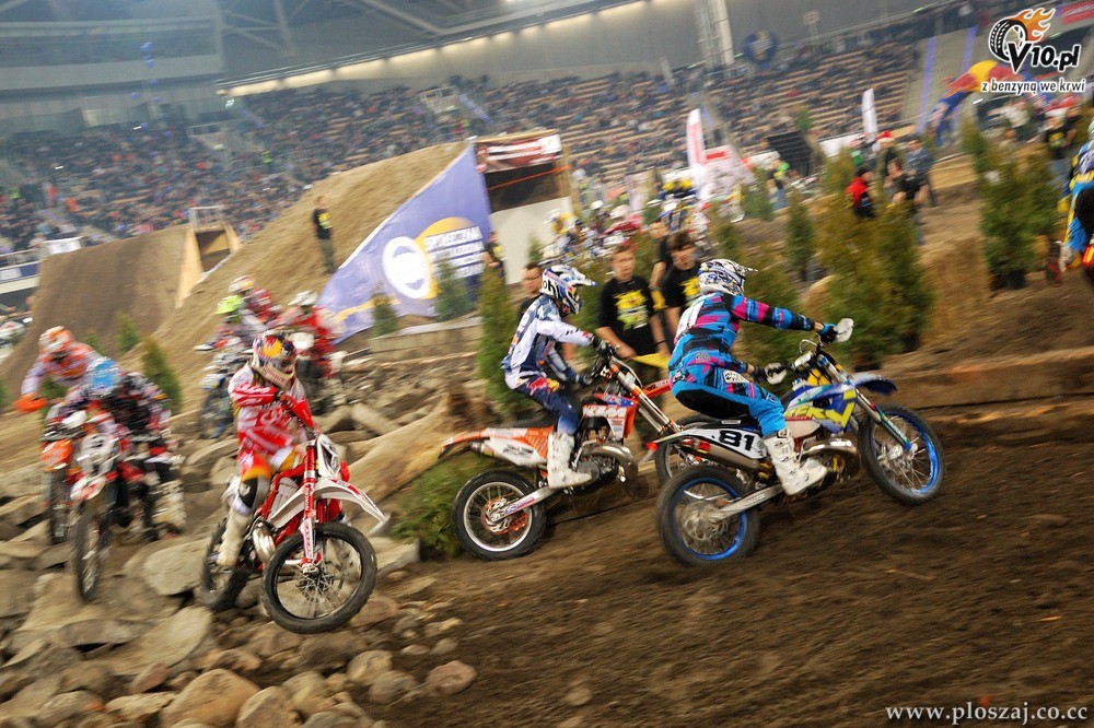 SuperEnduro w dzkiej Atlas Arenie w obiektywie Tomasza Poszaja