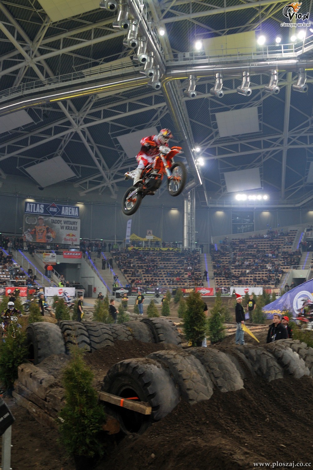 SuperEnduro w dzkiej Atlas Arenie w obiektywie Tomasza Poszaja