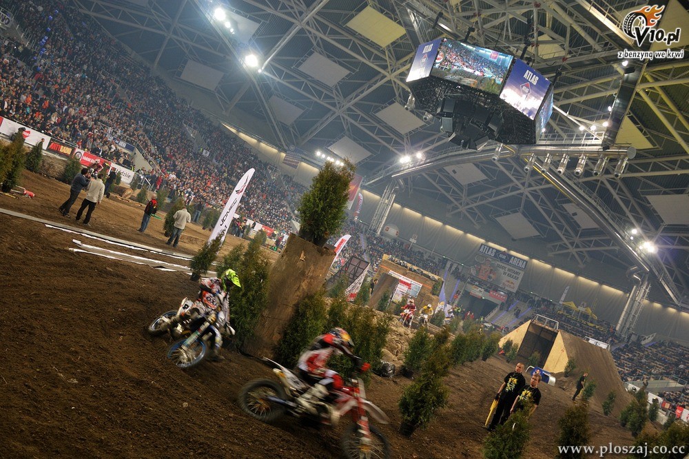 SuperEnduro w dzkiej Atlas Arenie w obiektywie Tomasza Poszaja